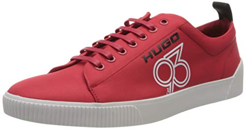 HUGO Zero_Tenn_tx93, Zapatillas Hombre, Rojo Dark Red 601, 46 EU