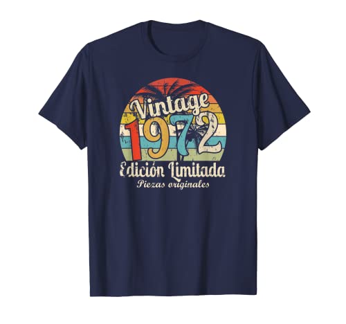 Humor 1972 50 Cumpleaños Regalo 50 Años Mujer Hombre Camiseta