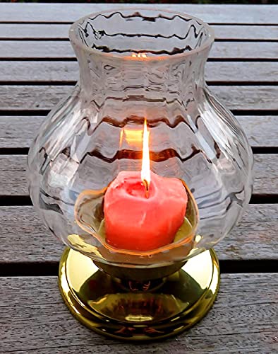 Hyoola Velas Votivas con Perfume - Velas Perfumadas con Aroma a Manzana y Canela - Rojo - 12 Horas de Combustión - Pack de 9 Velas Aromáticas - Hechas en Europa