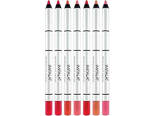 Impala Lápiz de Labios 210 rojo rubí Cremoso Waterproof Larga Duración