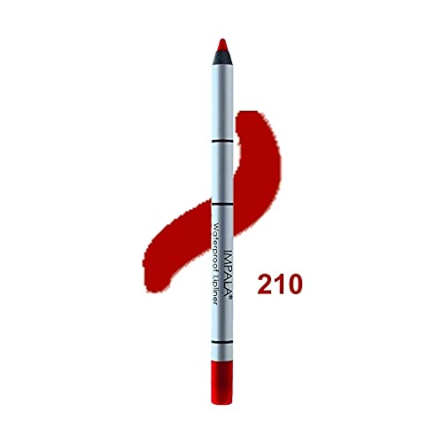 Impala Lápiz de Labios 210 rojo rubí Cremoso Waterproof Larga Duración