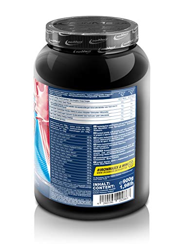 IronMaxx Ironmaxx Sabor Frambuesa 100% Polvo Proteína De Suero 900 G En Lata 900 g