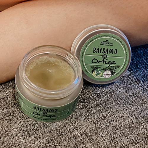 Jabón Zorro D’Avi | Crema Hidratante Corporal | Bálsamo ecológico de Ortiga | 50 ml | Mejora la Circulación | Crema para Cuerpo | Pesadez de Piernas y Pies | Fabricado en España