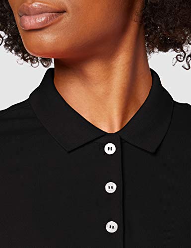 James Harvest Sunset Lady Polo Camisa, Negro, X-Small para Mujer