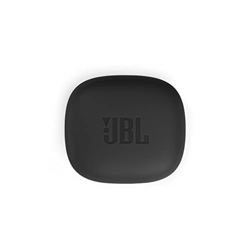 JBL Wave 300 TWS True Wireless Auriculares Inalámbricos In-Ear con micrófono integrado, hasta 26 horas de reproducción, incluye estuche de carga, negro