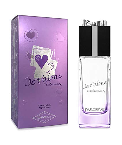 JE T'AIME TENDREMENT • Eau de Parfum 100 ml • Vaporizador • Perfume para mujer • EVAFLORPARIS