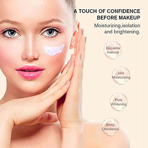 Jelly Pore Base Gel Cream, Face Pore Primer Invisible, Primer de Maquillaje hidratante, Oil-Control Pink Isolation Cream Piel Suave