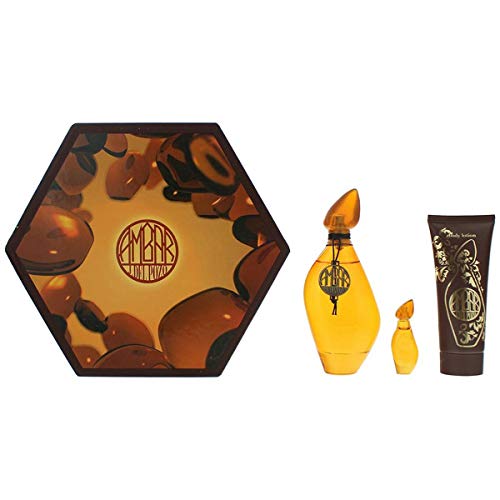 Jesus del Pozo AMBAR EAU DE TOILETTE 100ML + LOCION CORPORAL PERFUMADA 100ML + MINI EAU DE TOILETTE 4ML