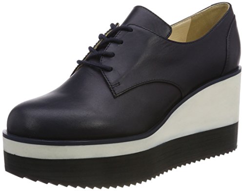 Jil Sander Iconic, Mocasines Mujer, Azul (Navy 731), 39.5 EU