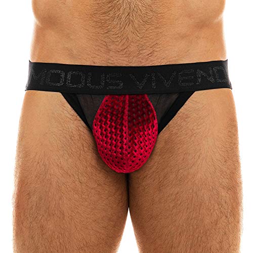 Jock Strap Tiffany's Velvet, rojo, M