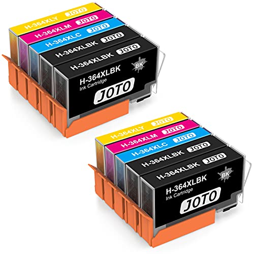 JOTO 364XL Cartuchos de tinta Reemplazo para 364XL 364 XL Alta Capacidad Compatible con Photosmart 7510 5520 5510 5511 5512 5514 5515 7520 5522 5524 6510 6520 6512