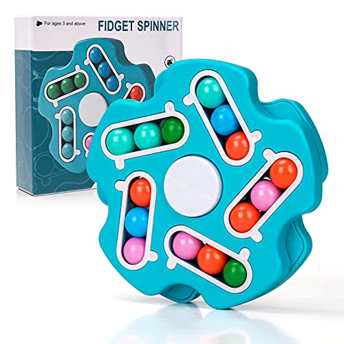 Juegos Niños Niñas 5 6 7 8 9 Años, Cubo de Judías Mágicas Juego para Niños Regalo Niños Niñas 7 8 9 10 Año IQ Fidget Spinner Juegos Niño 3 4 5 6 Años Regalos Cumpleaños Niños Colegio de 5 6 7 8 Años