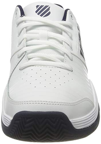 K-Swiss Performance Court Express HB, Zapatillas de Tenis Hombre, Blanco (White/Navy 109), 44.5 EU