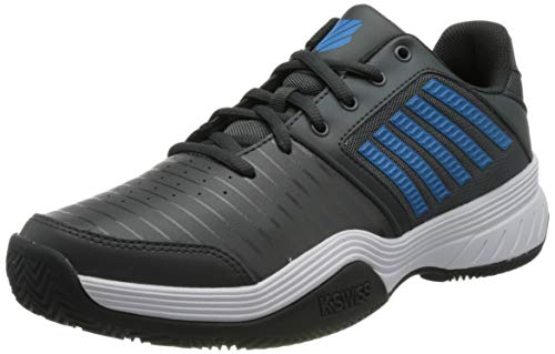 K-Swiss Performance Court Express HB, Zapatos de Tenis Hombre, Sombra Oscura/Blanco/Azul Sueco, 46 EU