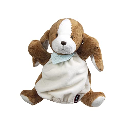 Kaloo - Les Amis - Peluche Marioneta de Perro Tiramisu, 30 cm - Desde el Nacimiento, K970022