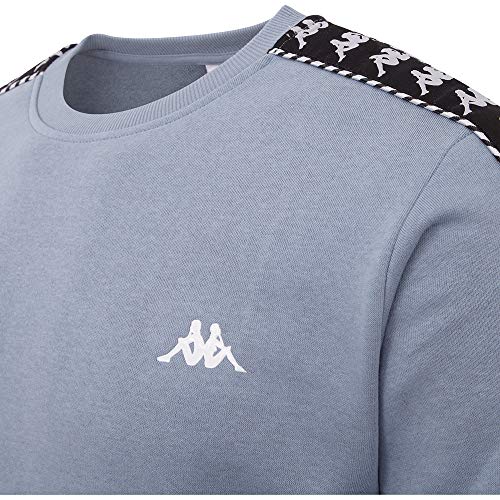 Kappa Ildan Men Sudadera, Ashley Blue, M para Hombre