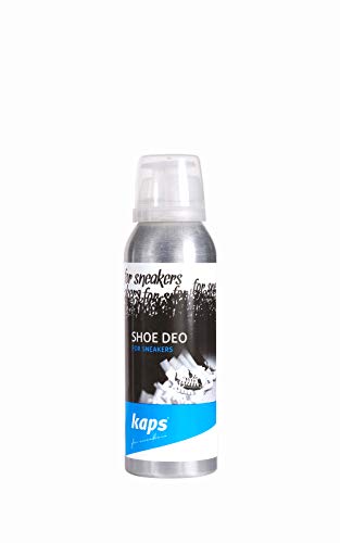 Kaps Desodorante para Zapatos Kaps, Spray Eliminador de Olores para Zapatillas de Deporte, Zapatos, Spray Desodorante para Refrescar tus Zapatos, 125 ml