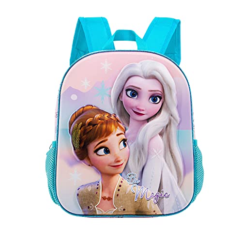 KARACTERMANIA Frozen 2 Magic-Mochila 3D (Pequeña), Multicolor