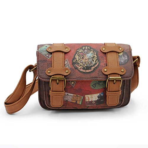 KARACTERMANIA Harry Potter Railway - Bolso Satchel, Marrón, 20 cm