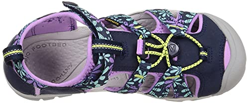 KEEN Seacamp 2 CNX, Sandalias, para Unisex niños, Azul (Black Iris/African Violet), 38 EU