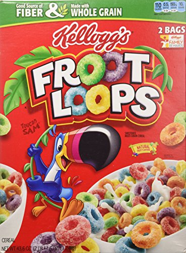 Kellogg's Cereales Froot Loops, 1,2 kg