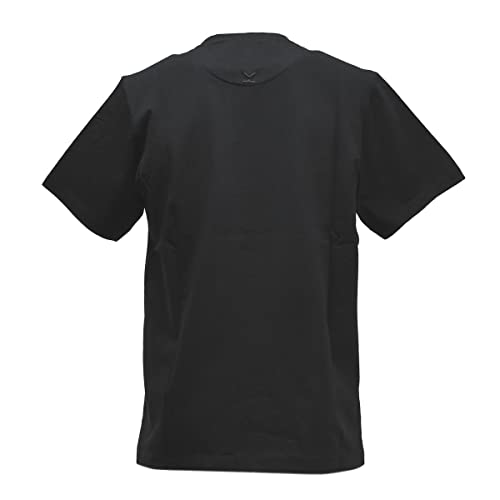 Kenzo Camiseta Hombre, Camiseta Blanca con Logotipo Negro, 100% algodón (tamaño Ajustado) (S)