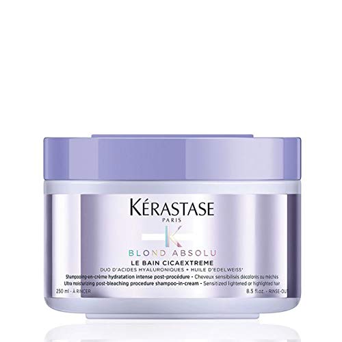 Kerastase Blond Absolute Cicaextreme Champú En Creme 250ml (Post Tratamiento), Único, 250 ml (Paquete de 1)