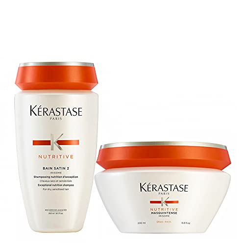 Kerastase Nutritive Kit Cabello Seco Champù 250ml y Mascara Cabello Grueso 200ml