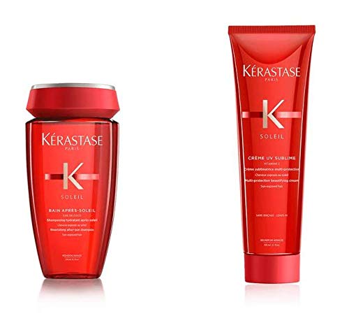 Kerastase Soleil Bain 250 ml + crema UV Sublime 150 ml + bolsa de regalo