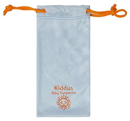 Kiddus Gafas de sol Baby para bebés, NIÑOS Y NIÑAS, desde 0 meses a 2 años, 100% protección UV, MUY CÓMODAS gracias a la SUAVE banda ajustable, el regalo ideal para recién nacidos.