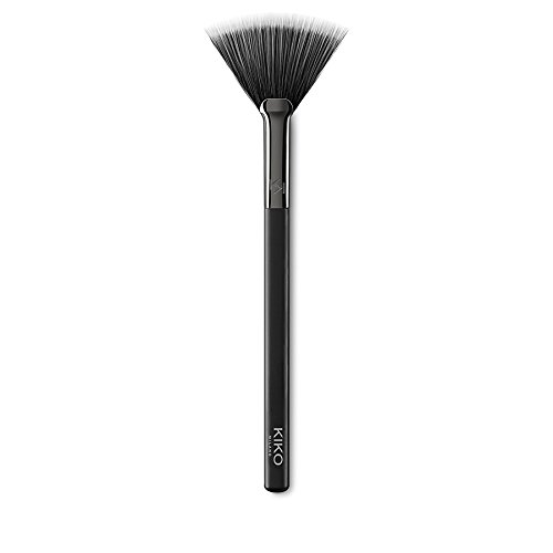 KIKO Milano Face 12 Powder Fan Brush | Brocha en abanico para productos en polvo, fibras sintéticas