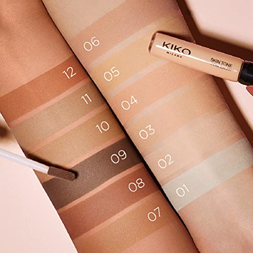 KIKO Milano Skin Tone Concealer - 03 | Corrector fluido alisador con acabado natural