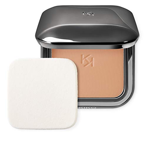 KIKO Milano Weightless Perfection Wet And Dry Powder Foundation N95 | Base compacta en polvo uniformadora de acabado mate, SPF 30