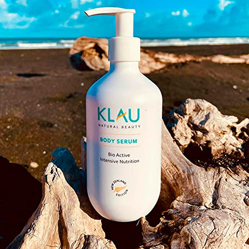 KLAU Sérum corporal bio, hidratante, nutritivo y reafirmante - Ingredientes naturales - 300 ml