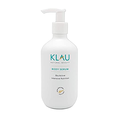 KLAU Sérum corporal bio, hidratante, nutritivo y reafirmante - Ingredientes naturales - 300 ml