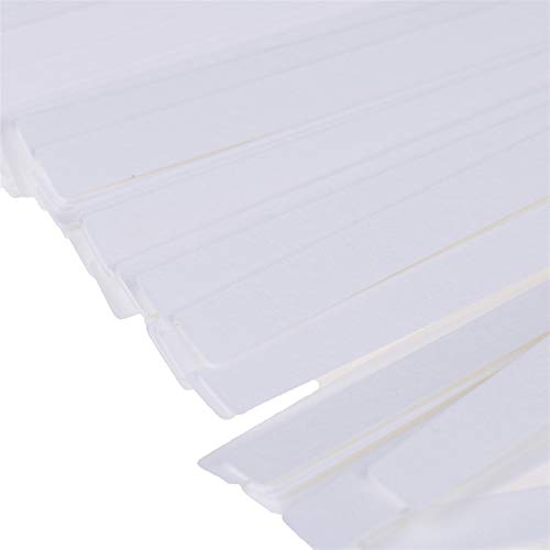 KSFBHC Aromatherapy Fragrance Perfume Aceites Esenciales Pruebas Tester Tapas de Papel (Color : White)