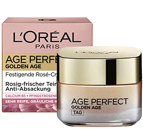 L 'Oreal Paris Age Perfect Golden Age Cuidado de día, con Neo de calcio y Posies Extracto de, Proporciona un rosig de teint fresco, 50 ml