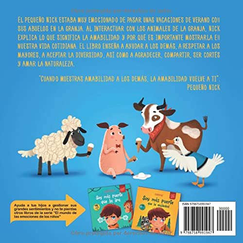 La amabilidad me hace más fuerte: Libro infantil ilustrado sobre la magia de la amabilidad, la empatía y el respeto (El mundo de las emociones de los niños)