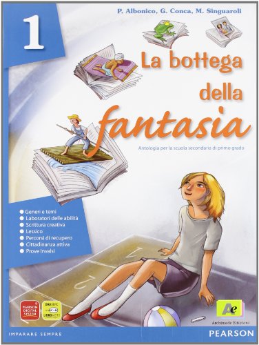 La bottega della fantasia. Con prove INVALSI. Ediz. verde. Per la Scuola media. Con espansione online (Vol. 1)