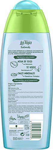 La Toja Gel de Ducha Agua de Coco y Té Verde, 550ml