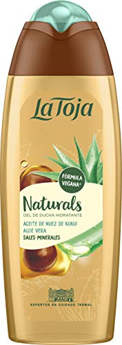 La Toja Naturals Gel de Baño Hidratante con Aceite de Nuez de Kukui y Aloe Vera, 550ml