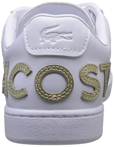 Lacoste Carnaby EVO 120 6 Us SFA, Zapatillas Mujer, Color Blanco, 421 g, 36 EU