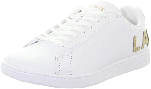 Lacoste Carnaby EVO 120 6 Us SFA, Zapatillas Mujer, Color Blanco, 421 g, 36 EU