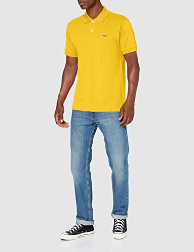 Lacoste L1212, Camisa de Polo para Hombre, Amarillo - Wasp, 5XL