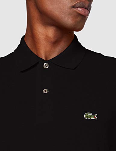 Lacoste L1312 Polo, Noir, XXL para Hombre