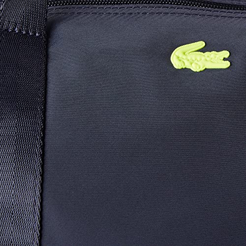 Lacoste NF3816YA, Bolsa de Compras Mujer, Marine 166 Jaune Fluo, Talla única