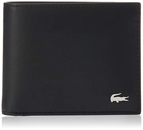 Lacoste NH1115FG, Carteras Hombre, Negro (Noir), 2x9x11 cm (W x H x L)