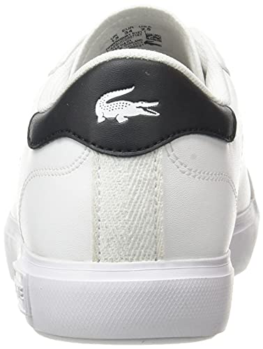 Lacoste POWERCOURT 0121 1 SUC, Zapatillas, Wht/Blk, 34 EU