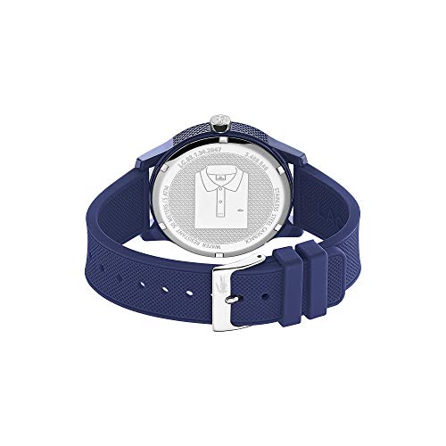 Lacoste Reloj Analógico para Hombre de Cuarzo con Correa en Silicona 2010987