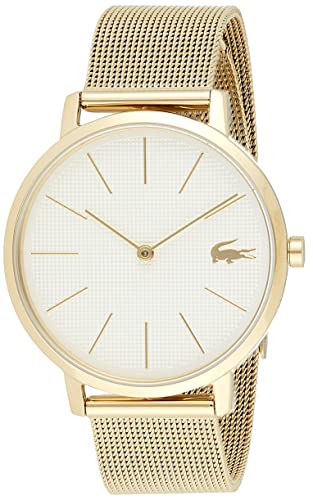 Lacoste Reloj Analógico para Mujer de Cuarzo con Correa en Acero Inoxidable 02001107